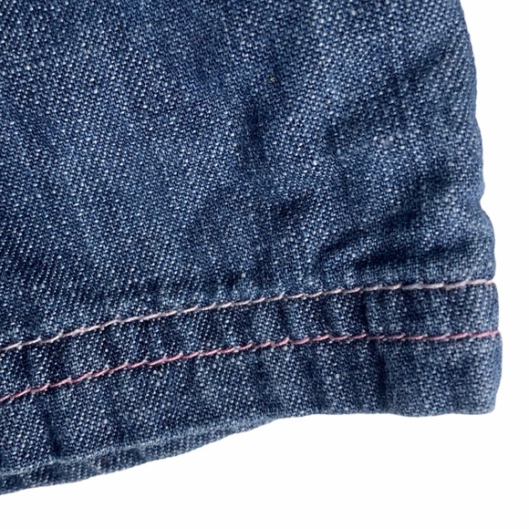 Newborn jean pants w embroideries GUC - Picture 8 of 9